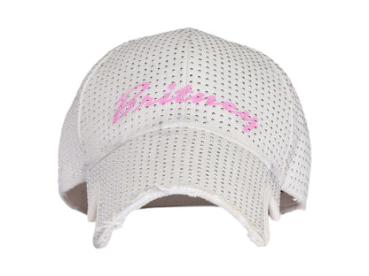 Balenciaga Music Britney Spears Series Cap Dirty White/Pink