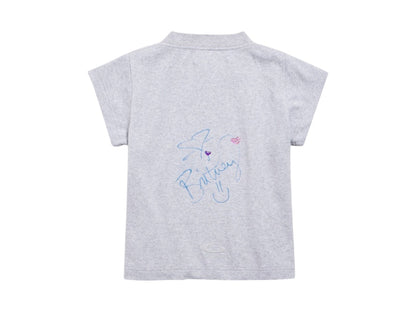 Balenciaga Music Britney Spears Series Shrunk T-shirt Light Grey/Pink