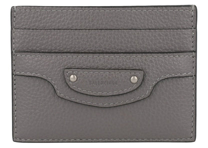Balenciaga Neo Classic Card Holder Grey
