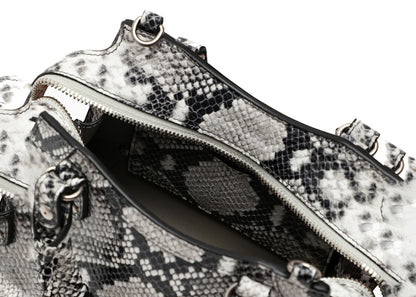 Balenciaga Neo Classic City Bag Mini Python Print Multicolor