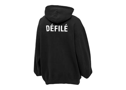 Balenciaga Oversized Defile Bomber Hoodie Black/White