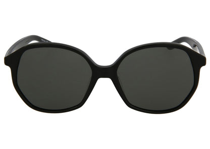 Balenciaga Oversized Round Acetate Sunglasses Black/Grey (BB0005S-30006545-001)