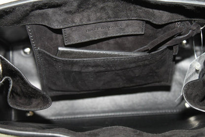 Balenciaga Papier A6 Plate Tote Baby Black