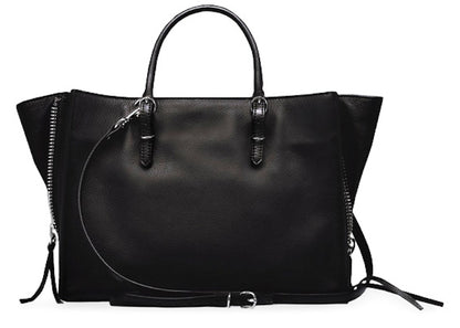 Balenciaga Papier A6 Zip Around Black