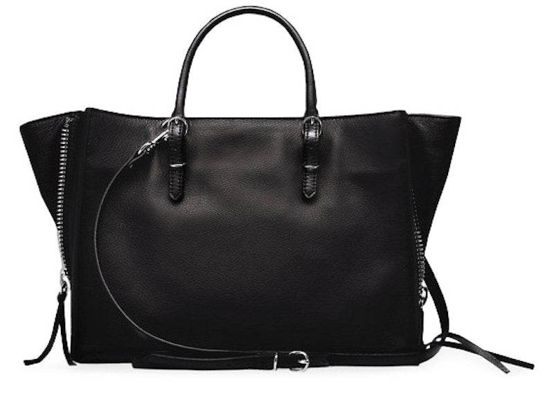 Balenciaga Papier A6 Zip Around Black