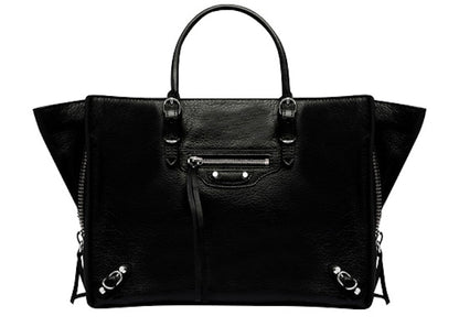 Balenciaga Papier A6 Zip Around Black