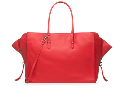 Balenciaga Papier B4 Zip Around Rouge Tango