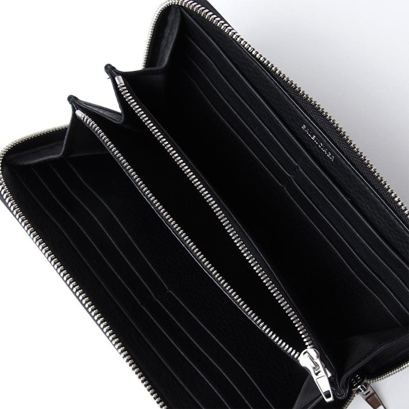 Balenciaga Papier Continental Zip Around Black
