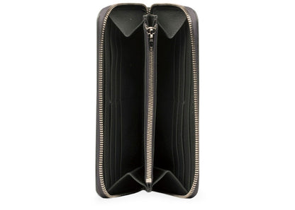 Balenciaga Papier Continental Zip Around Gris Fossile