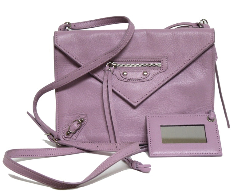 Balenciaga Papier Envelope AJ Crossbody Mini Pink