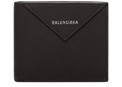 Balenciaga Papier Square Coin Wallet Black