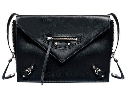Balenciaga Papier Triple Zip Around XS Black