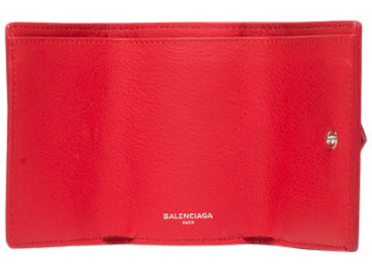 Balenciaga Papier Wallet Mini Rouge Tango