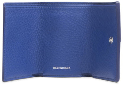 Balenciaga Papier Wallet Mini Royal Blue