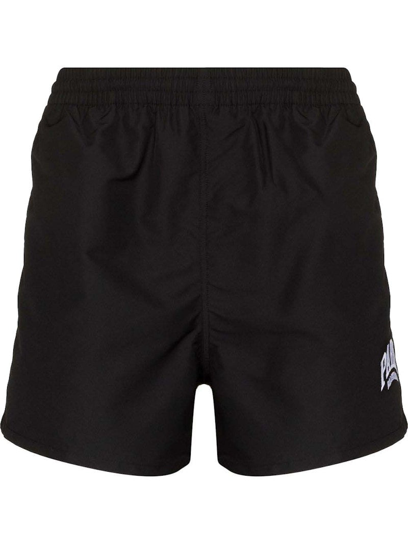 Balenciaga Paris Cities Swim Short Black
