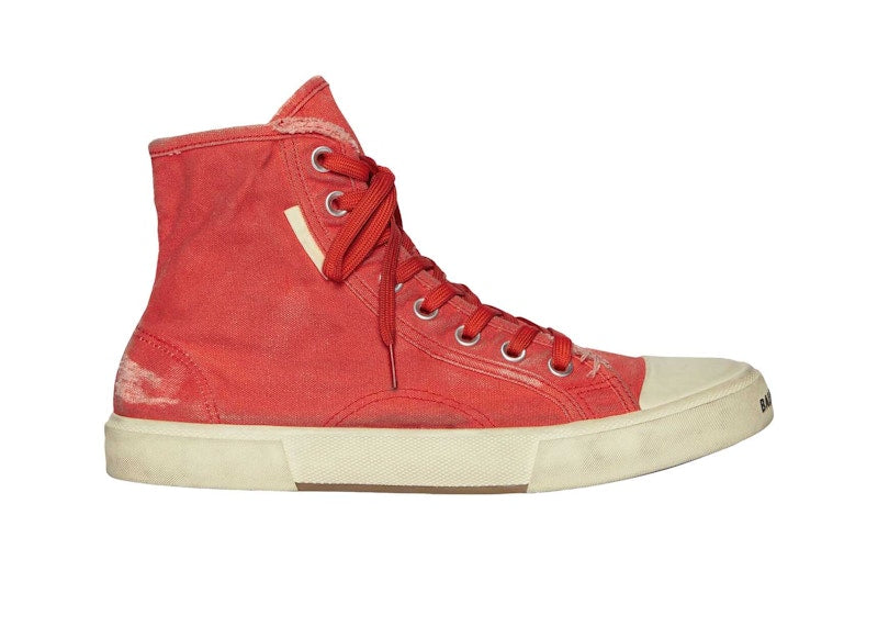 Balenciaga Paris High Top Red