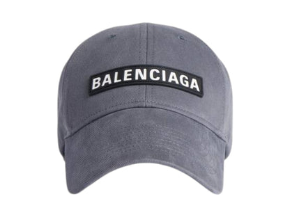 Balenciaga Patch Cap Grey