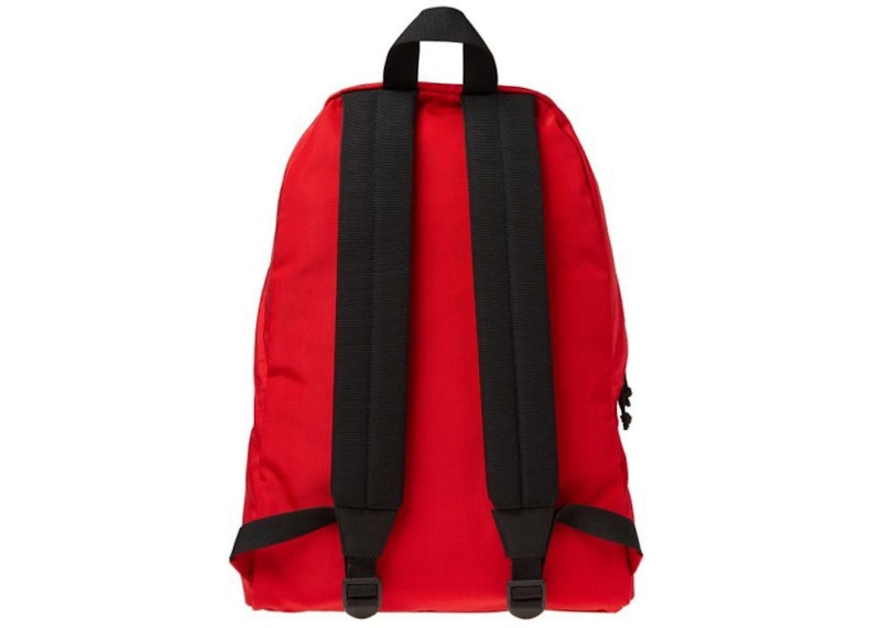 Balenciaga Patched Explorer Rucksack Backpack Red