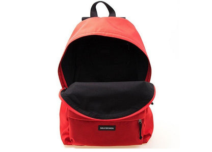 Balenciaga Patched Explorer Rucksack Backpack Red