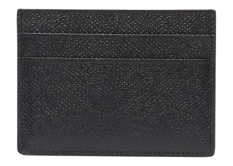 Balenciaga Plate Cardholder Black