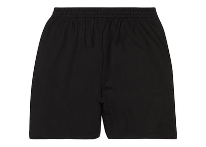 Balenciaga Political Campaign Large Fit Sweat Shorts Black/White