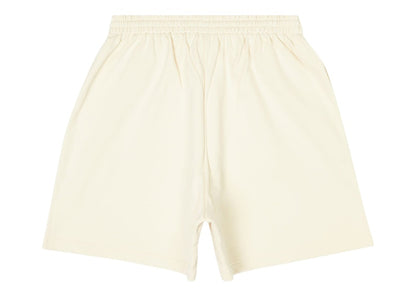 Balenciaga Political Campaign Large Fit Sweat Shorts Light Beige/Black/Blue