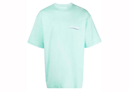 Balenciaga Political Campaign Oversized Logo-Print T-shirt Mint