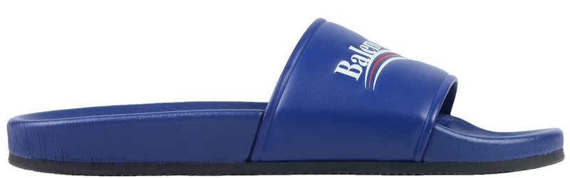 Balenciaga Pool Slide Blue Ocean