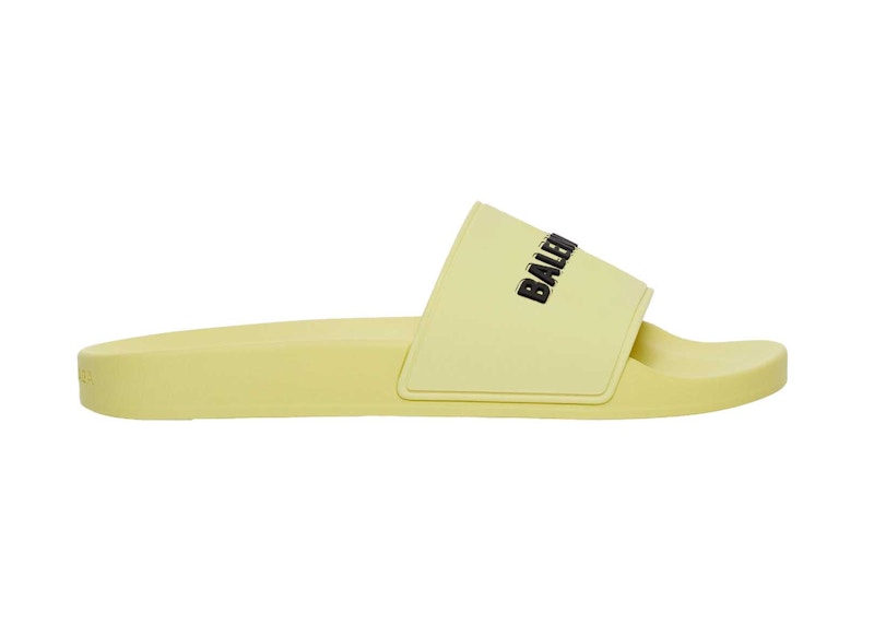Balenciaga Pool Slide Yellow