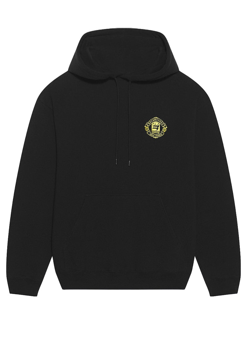 Balenciaga Quest Medium Fit Hoodie Black