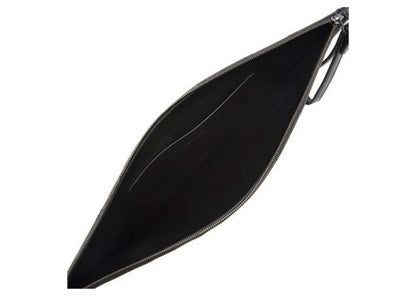 Balenciaga Quilted Clutch Bag Large Black