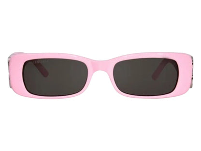 Balenciaga Rectangle Sunglasses Pink (BB0096S 012)