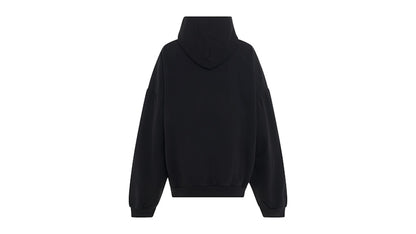 Balenciaga Round Backflip Hoodie Black