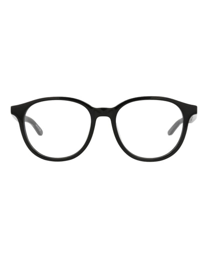 Balenciaga Round-Frame Acetate Optical Frames Black Black Transparent (BB0042OA-30006652-001)