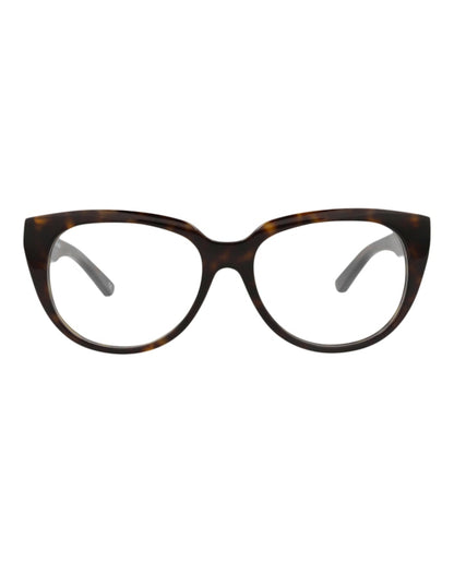 Balenciaga Round-Frame Acetate Optical Frames Havana Havana Transparent (BB0131O-30010040-005)