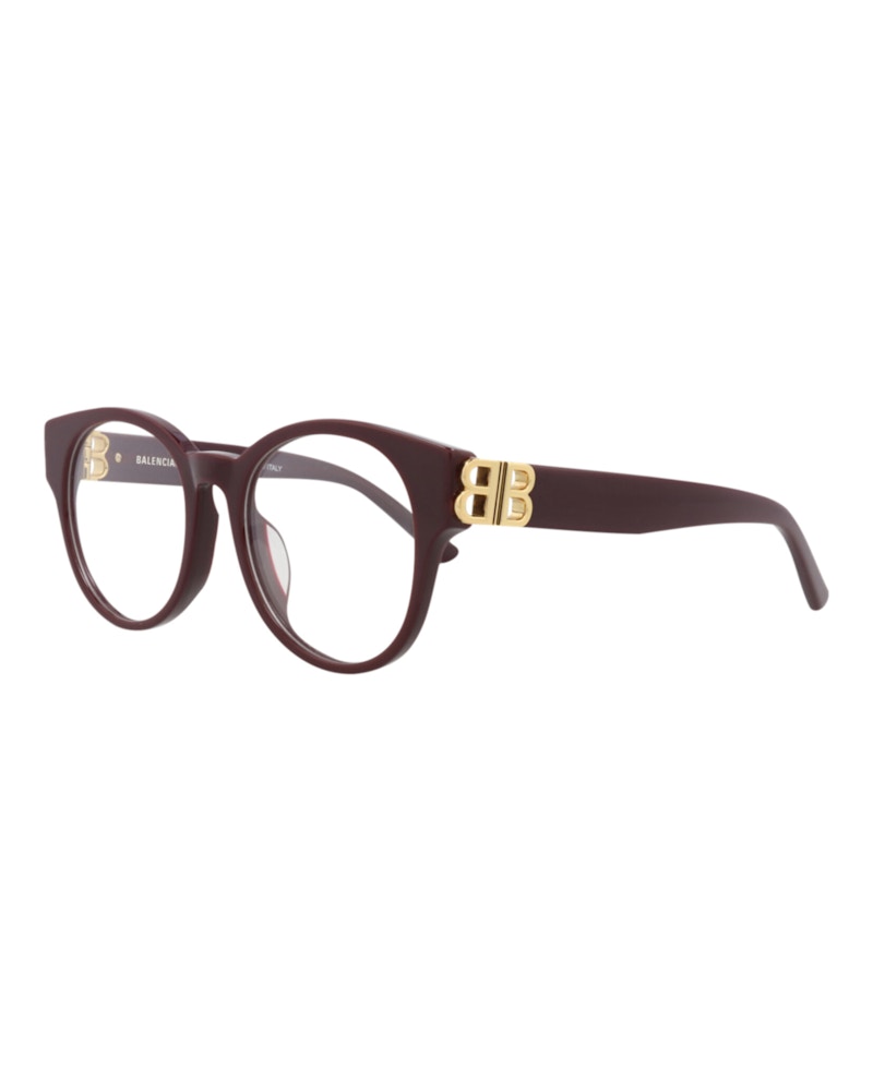 Balenciaga Round-Frame Acetate Optical Frames Violet Violet Transparent (BB0173O-30011315-003)