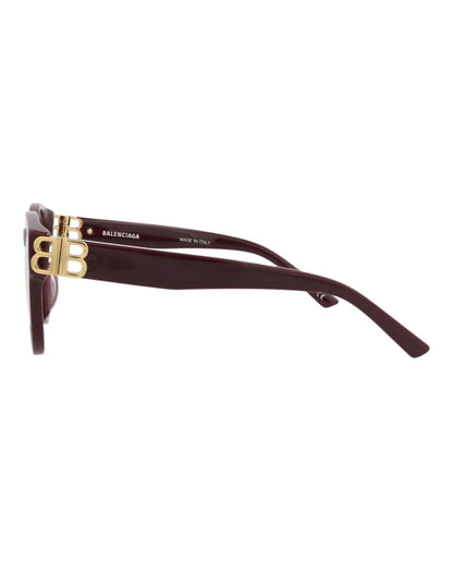 Balenciaga Round-Frame Acetate Optical Frames Violet Violet Transparent (BB0173O-30011315-003)