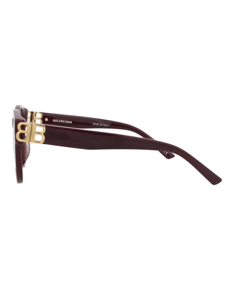 Balenciaga Round-Frame Acetate Optical Frames Violet Violet Transparent (BB0173O-30011315-003)