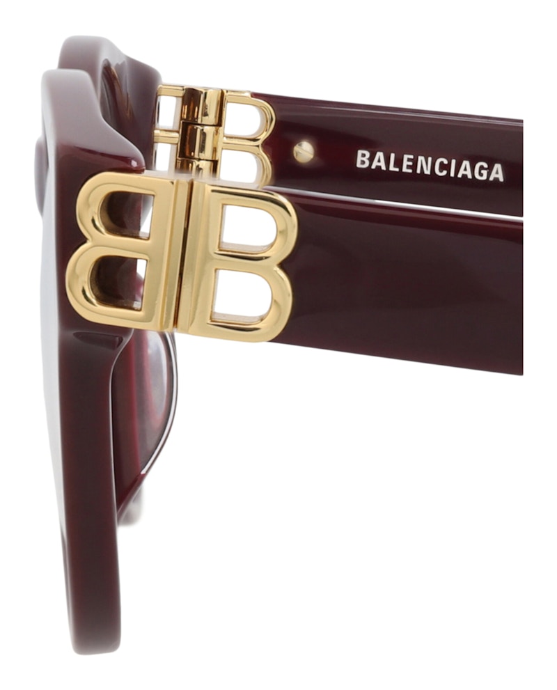 Balenciaga Round-Frame Acetate Optical Frames Violet Violet Transparent (BB0173O-30011315-003)