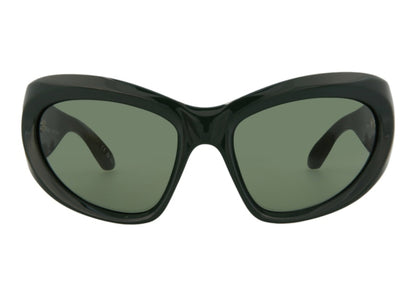 Balenciaga Shield Sunglasses Green/Green (BB0228S-30013403-002-30014)