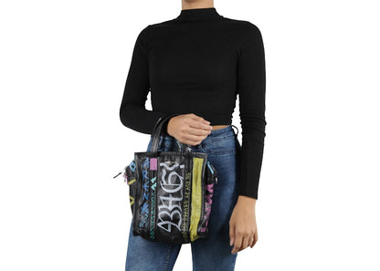Balenciaga Shopper Bazar Graffiti XS Black Multicolor