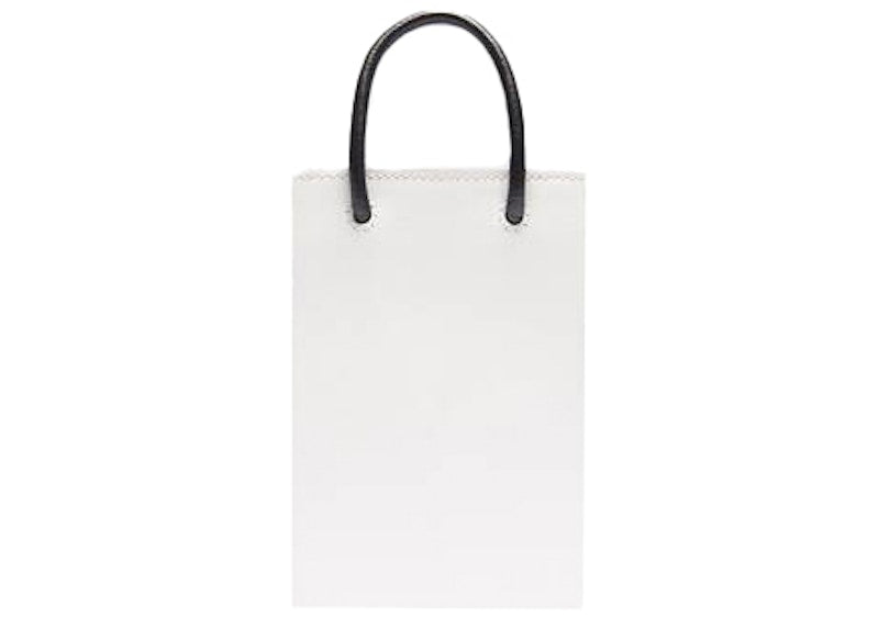 Balenciaga Shopping Phone Holder White