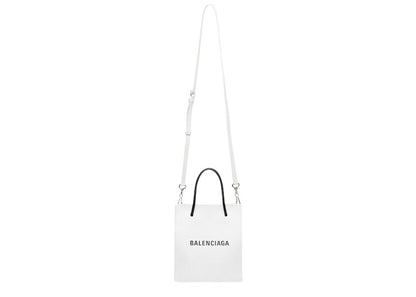 Balenciaga Shopping Tote XXS White/Black