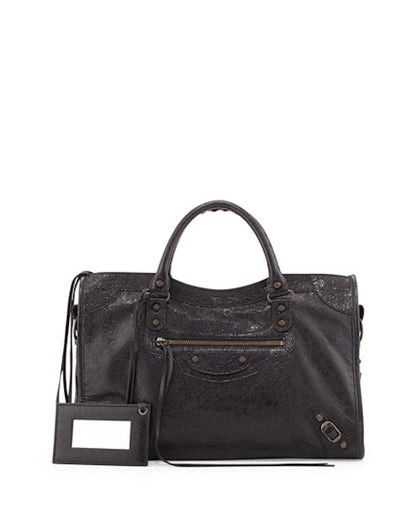 Balenciaga Shoulder Bag Classic City Medium Black