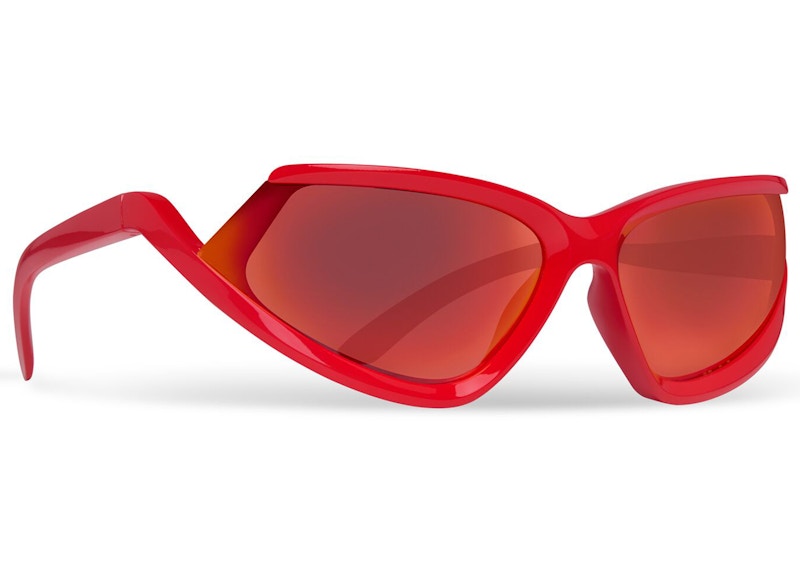 Balenciaga Side Xpander Cat Sunglasses Red (751418T00076309)