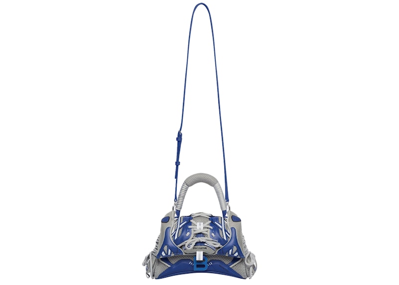Balenciaga Sneakerhead Top Handle Small Blue/Grey
