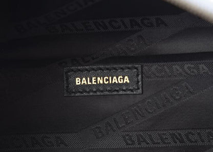 Balenciaga Souvenir Graffiti Belt Bag XXS White