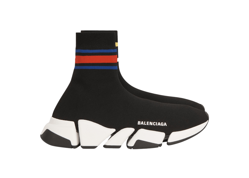 Balenciaga Speed 2.0 Stripped Black (Women's)