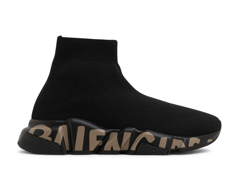 Balenciaga Speed Graffiti Black Brown (Women's)