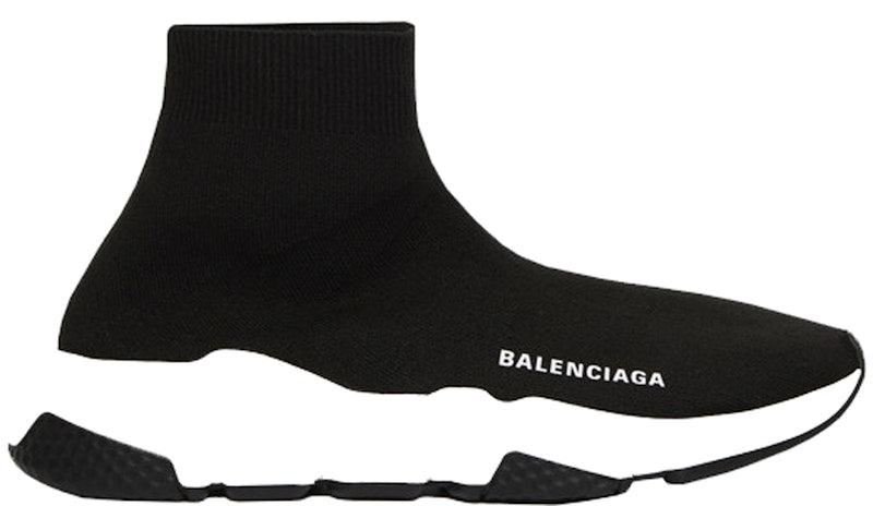 Balenciaga Speed Trainer Black White (2019) (Women's)